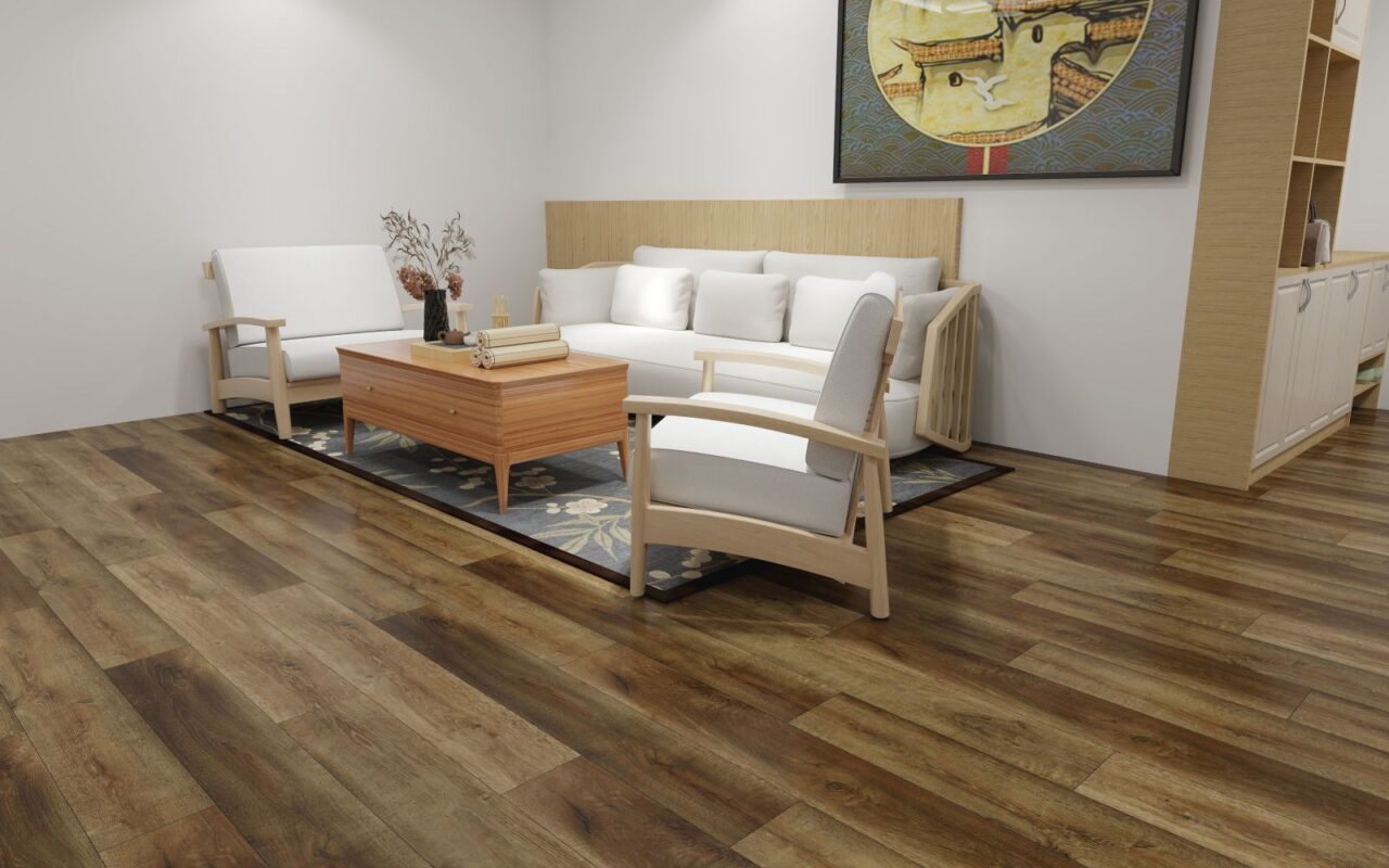 Chandler vinyl plank swatch, view 2
