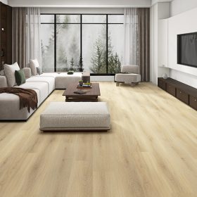 Johnson Hardwood Vortis Norden Home Niksen – WPC vinyl plank flooring room scene