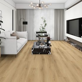 Johnson Hardwood Vortis Norden Home Hus – WPC vinyl plank flooring room scene