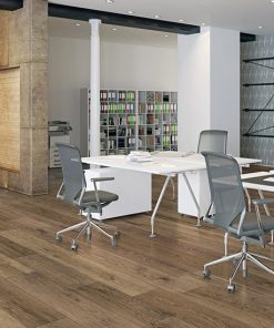 Johnson Hardwood Countryside Oak Almond – european white oak engineered hardwood room scene