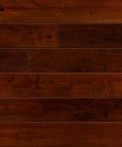 Johnson Hardwood English Pub Smoked Bourbon – maple engineered hardwood plank swatch