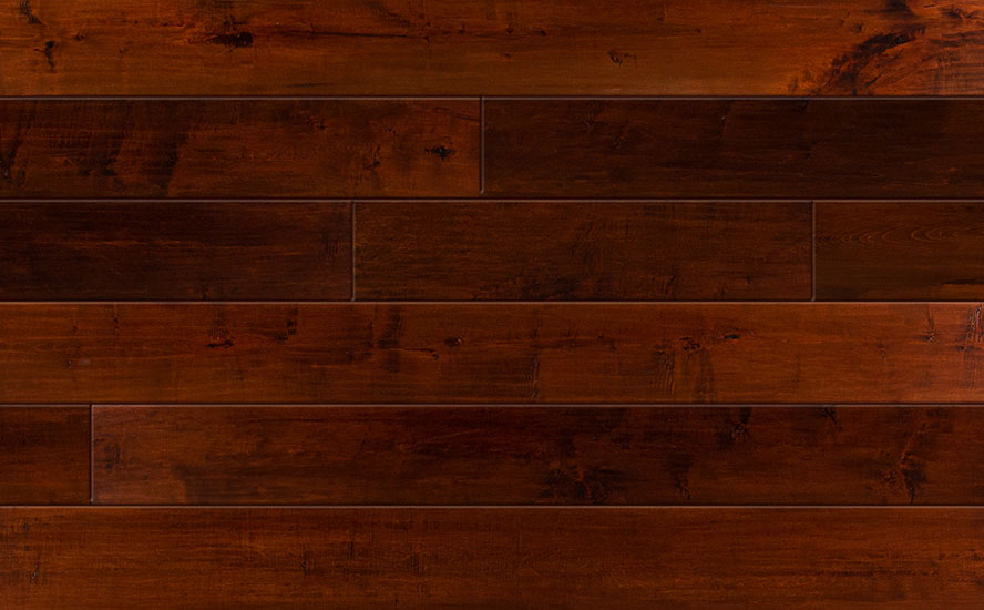 Johnson Hardwood English Pub Smoked Bourbon – maple engineered hardwood plank swatch