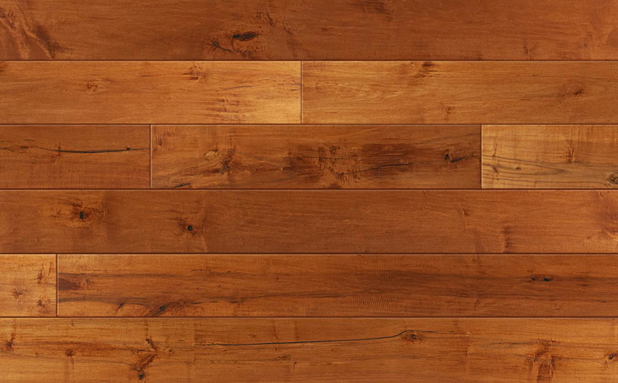 Johnson Hardwood English Pub Amber Ale – maple engineered hardwood plank swatch