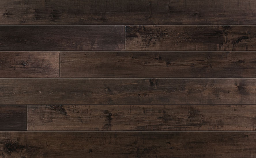 Johnson Hardwood English Pub Stout – maple engineered hardwood plank swatch