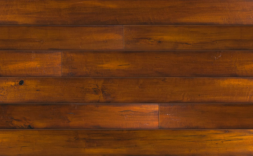 Johnson Hardwood English Pub Cognac – maple engineered hardwood plank swatch