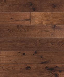 Johnson Hardwood English Pub Porter – hickory engineered hardwood plank swatch