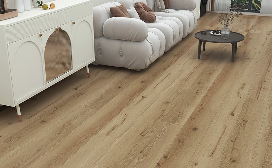 Johnson Hardwood Vortis Norden Home Heim – WPC vinyl plank flooring room scene