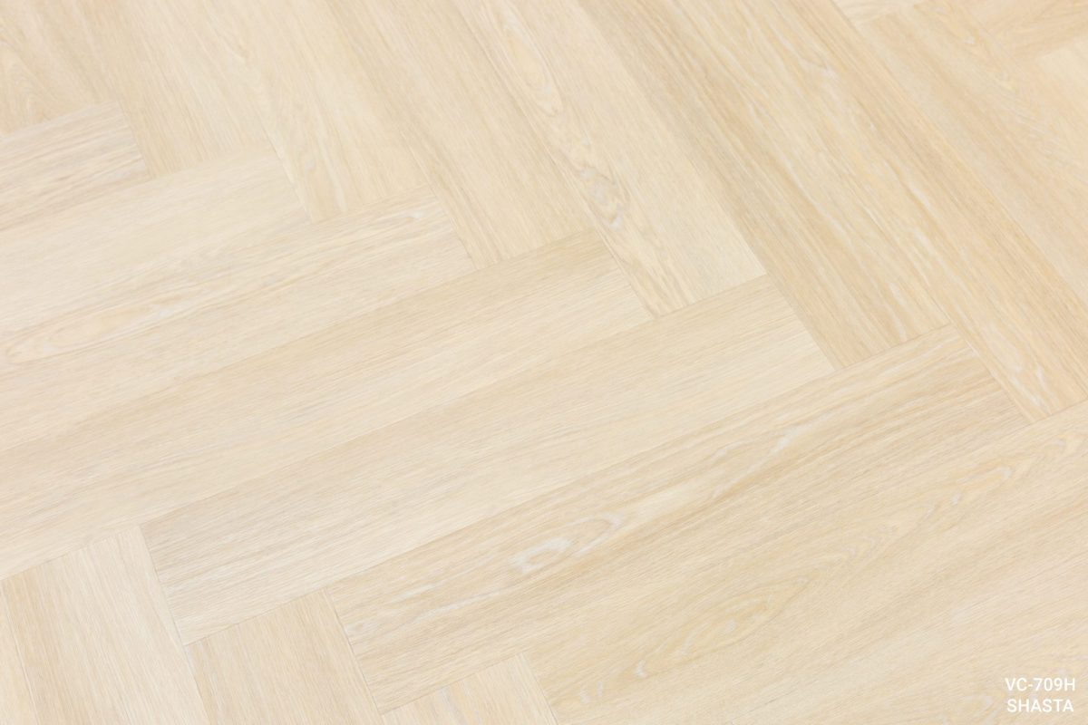 Vellichor Summit Shasta Herringbone vinyl plank swatch
