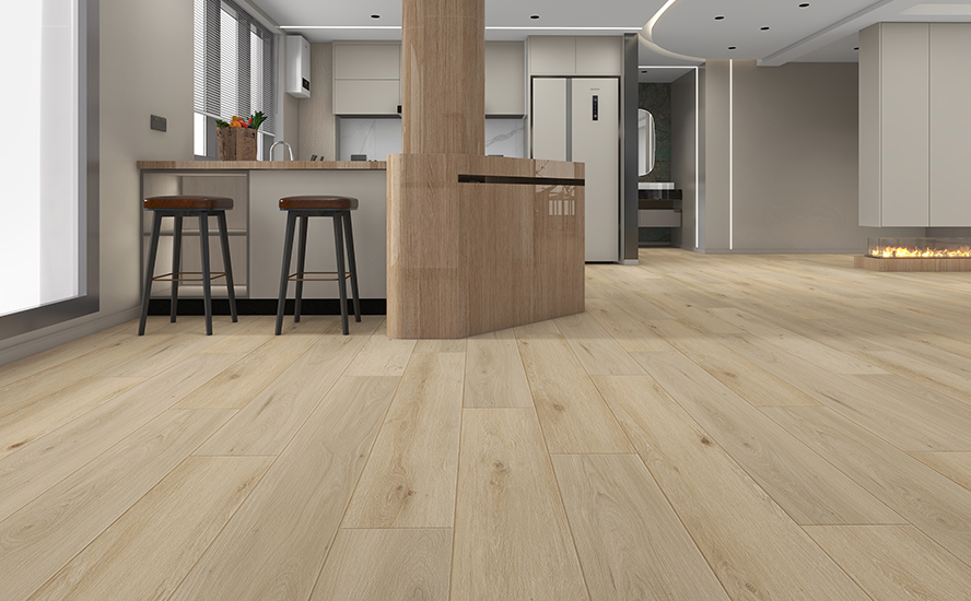 Johnson Hardwood Vortis Aspen Glenwood – WPC vinyl plank flooring room scene