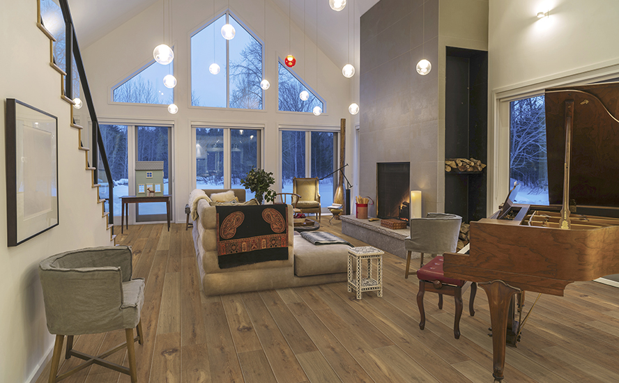 Johnson Hardwood Grand Chateau Malahide – european white oak engineered hardwood room scene