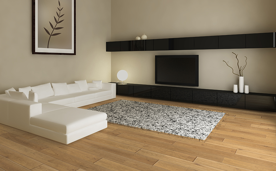 Johnson Hardwood Grand Chateau Dover – european white oak engineered hardwood room scene
