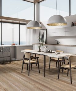 Johnson Hardwood Bella Vista Capri – water-resistant laminate flooring room scene