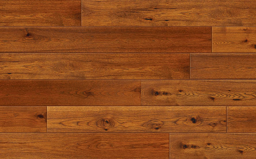 Johnson Hardwood Canyon Ridge Topaz – hickory engineered hardwood plank swatch