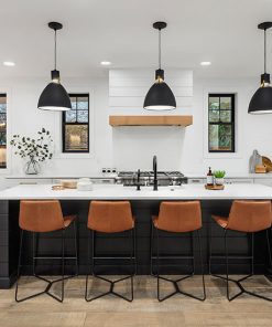 Johnson Hardwood Olde Tavern Spritz – water-resistant laminate flooring room scene