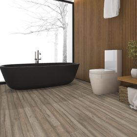 Johnson Hardwood Public House French 75 – SPC rigid core vinyl flooring room scene