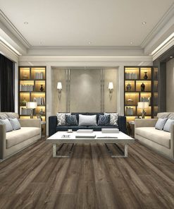 Johnson Hardwood Public House Sidecar – SPC rigid core vinyl flooring room scene