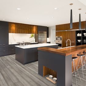 Johnson Hardwood Public House Southside – SPC rigid core vinyl flooring room scene