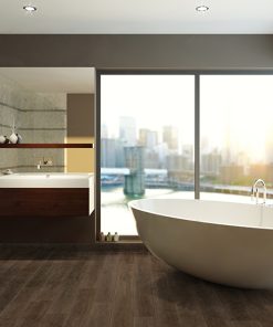 Johnson Hardwood Skyview Meteor – SPC rigid core vinyl flooring room scene