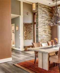 Johnson Hardwood Tuscan Lucca – walnut engineered hardwood room scene