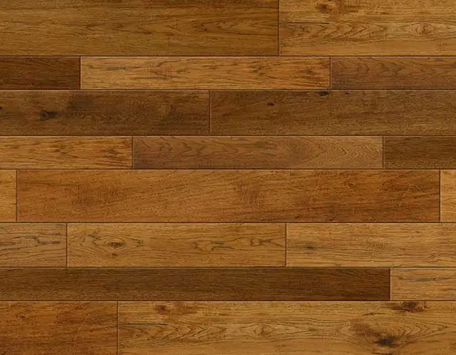 Johnson Hardwood Tuscan Sienna hickory engineered hardwood swatch